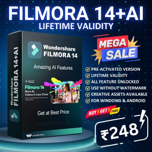 Filmora 14 (Lifetime) No Watermark